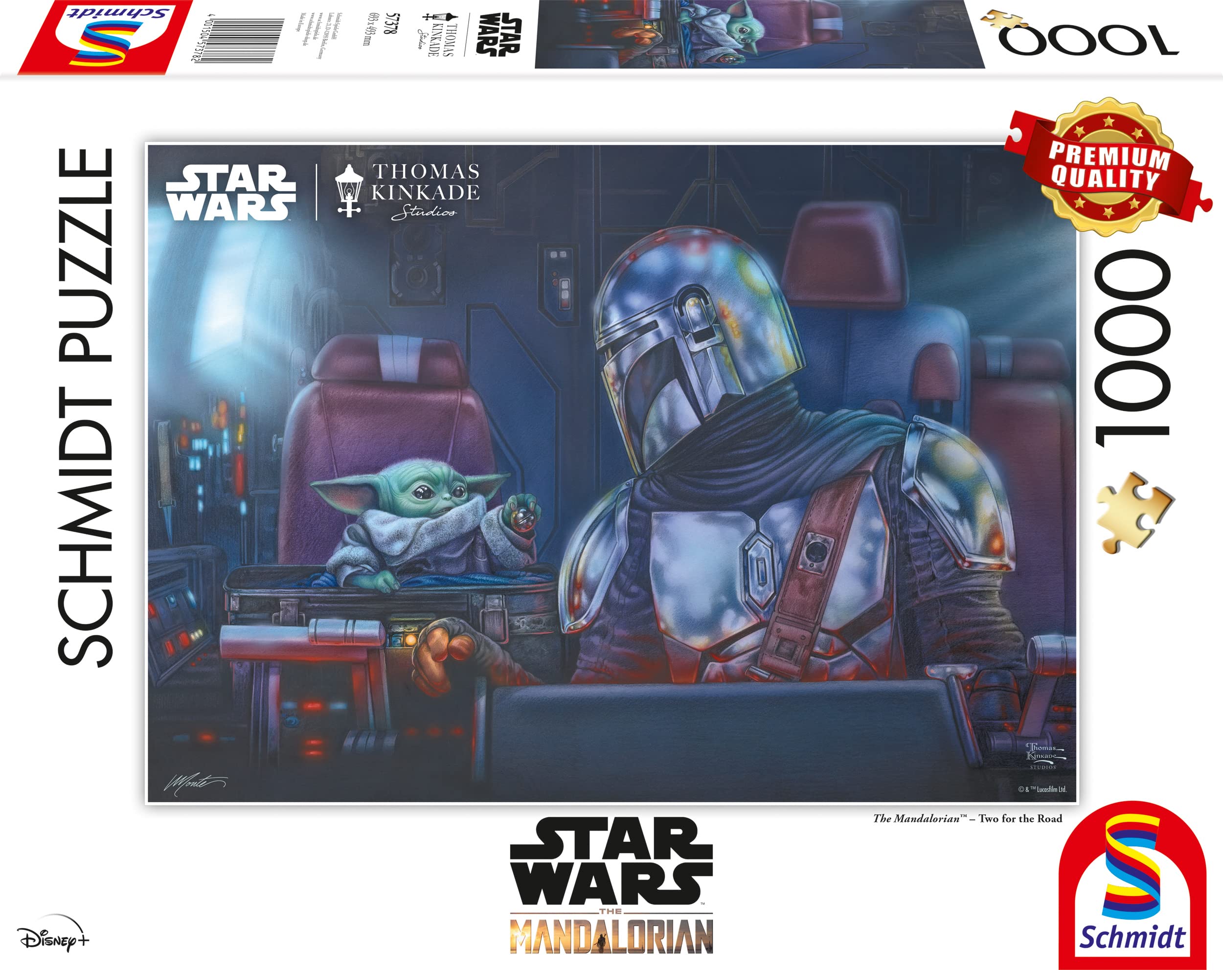 Lucas The Mandalorian, Two For The Road 1000 Bitar Schmidt - 2