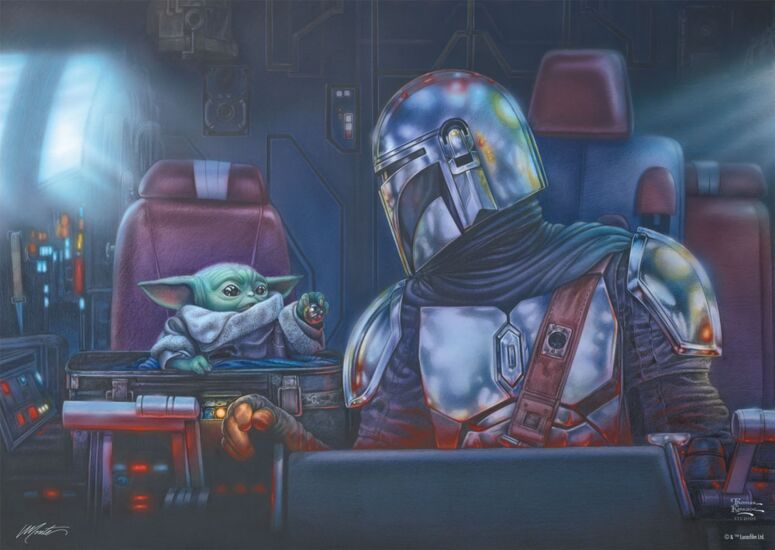 Lucas The Mandalorian, Two For The Road 1000 Bitar Schmidt