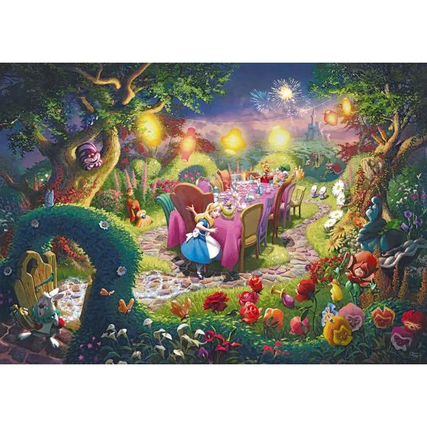Alice I Underlandet, Mad Hatter’s Tea Party TK 6000 Bitar Schmidt