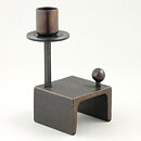 Bertil Vallien (1970s) Modern Iron Dog Candleholder 13 cm SBV413