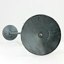 Erik Höglund (1960s) Metal Candleholder with 3 Arms and 4 Clear Glass Medallions 26 cm SH78