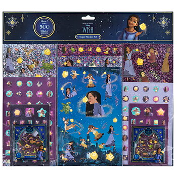 Klistermärken 500st Wish