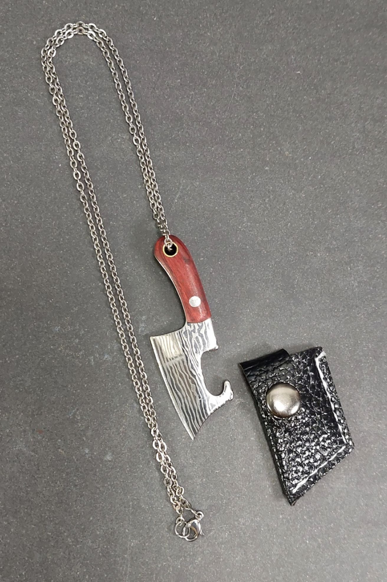 Halsband Mini Yxa med Kedja 