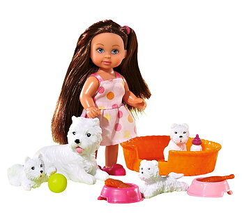 Evi love animal friends