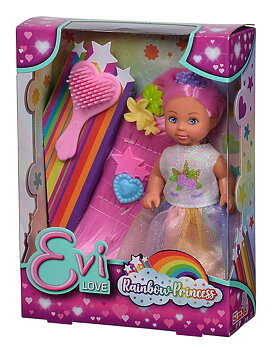 Evi love rainbow princess