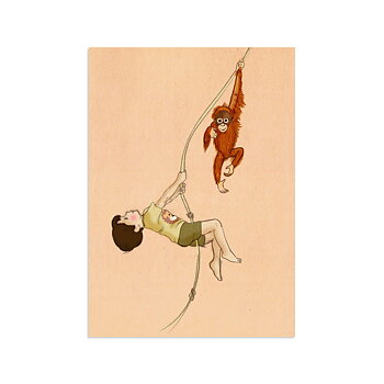 Kort Orangutan Friend