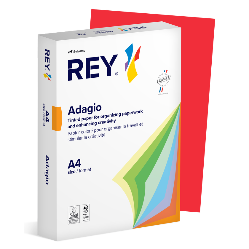 Adagio A4 160g red 250/fp