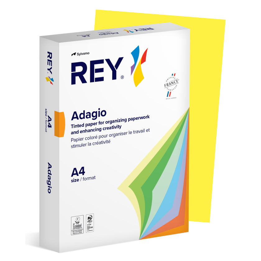 Adagio A4 160g yellow 250/fp