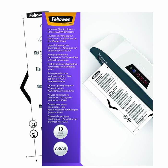 Rengöringsark laminator A4 10f - 2