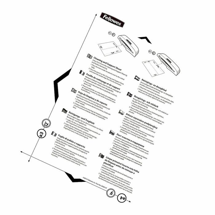 Rengöringsark laminator A4 10f - 3