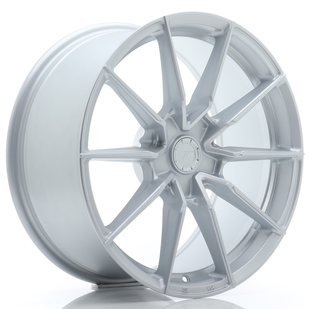 18" JR Wheels SL02 - Matt Silver - 3