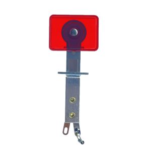 Williams/Bally 3-D/Deep Transparent Red Rectangle Target
