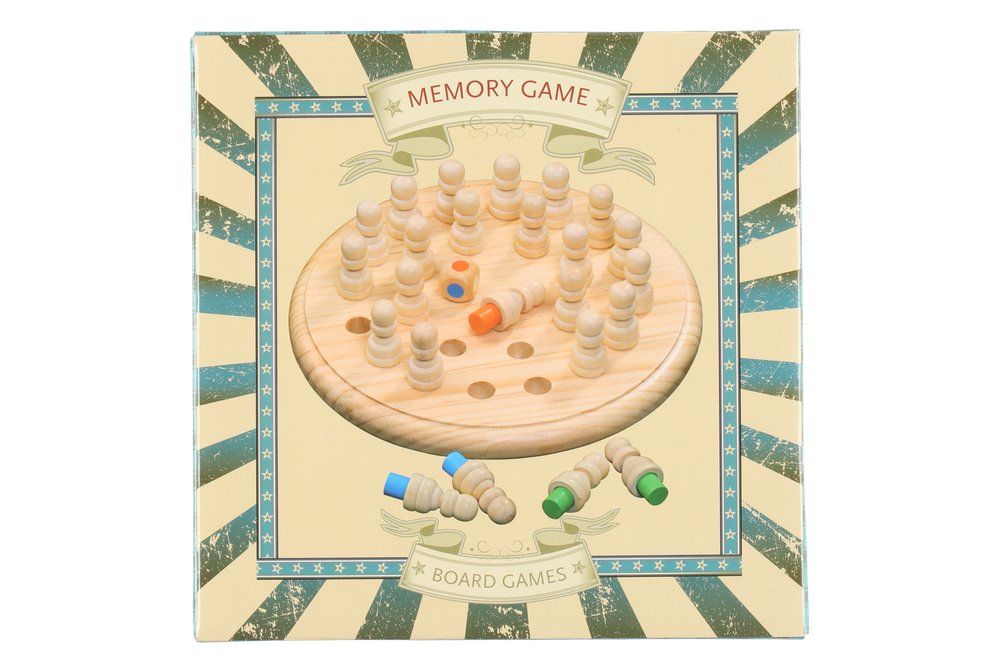 Wooden Memory Game Board Game