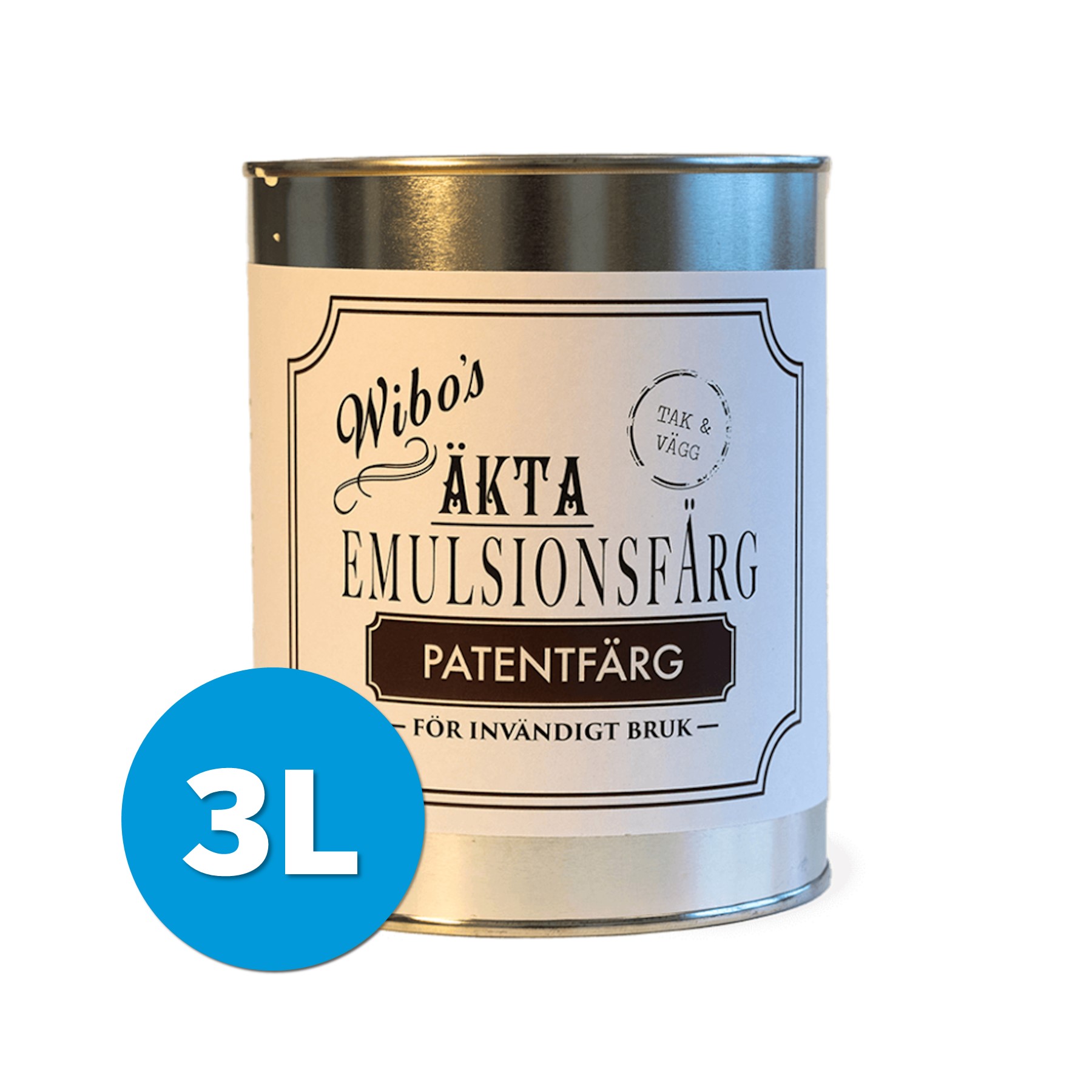 Wibo Emulsionsfärg  Vit 3L