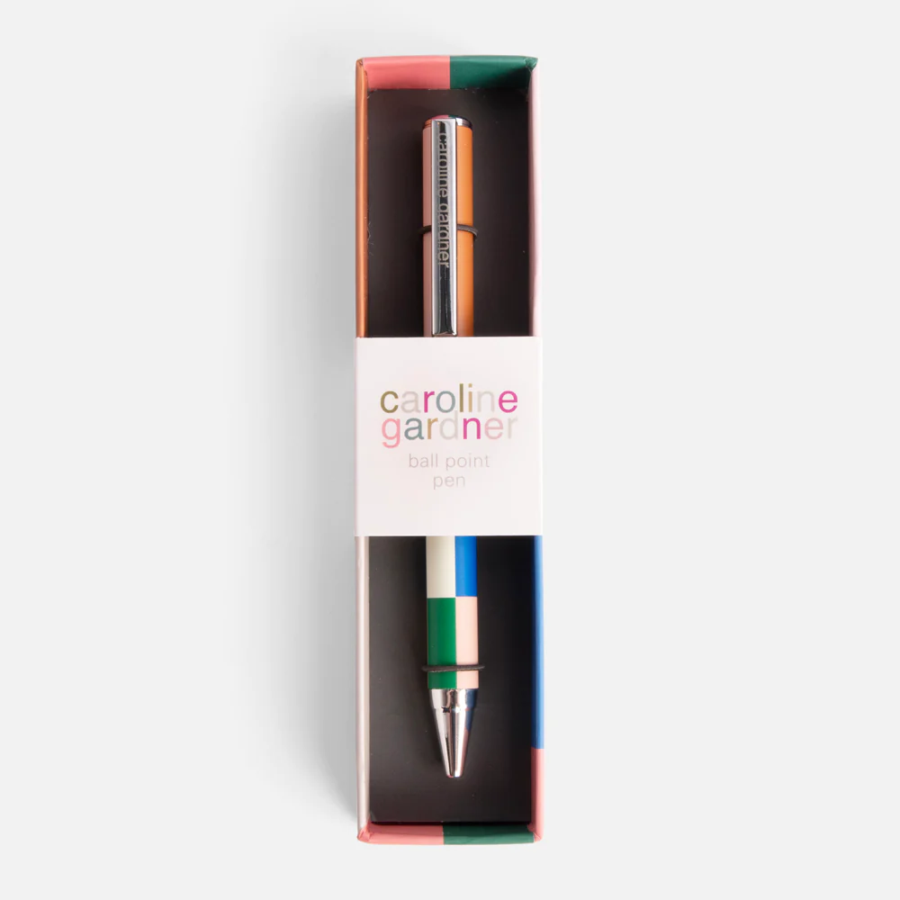 Multi Stripe Boxed Pen - 2