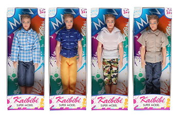 Kaibibi Super Model Manlig docka