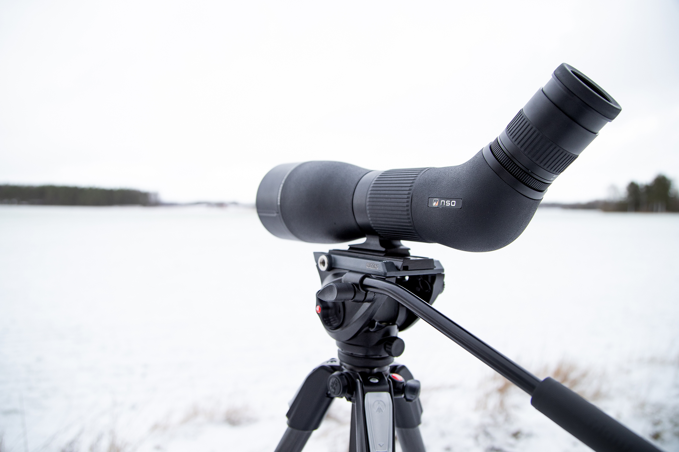 NSO Ekbacken 16-48x65 APO + Manfrotto MVH500/MT190X3 Aluminium - 8