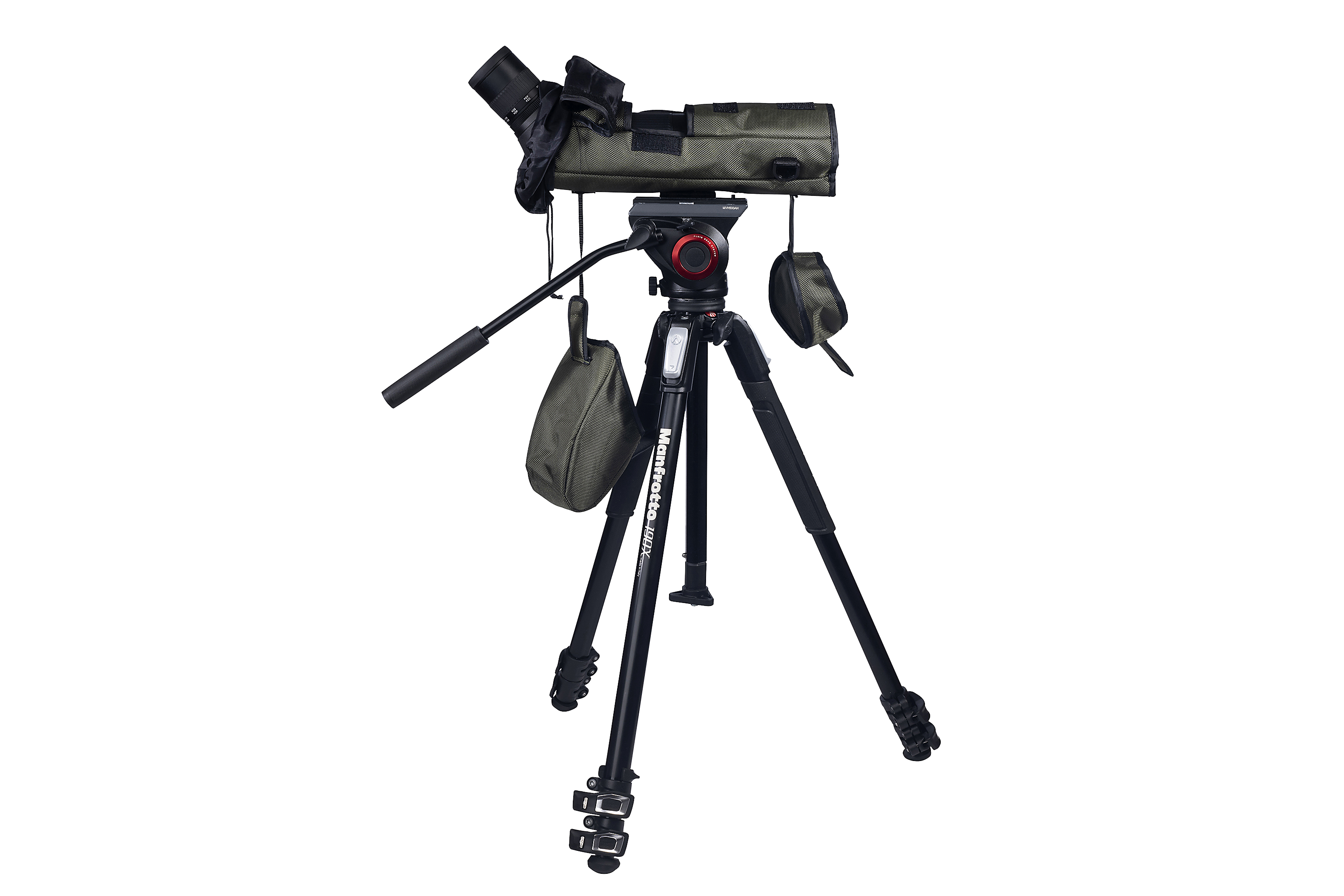 NSO Ekbacken 16-48x65 APO + Manfrotto MVH500/MT190X3 Aluminium - 4