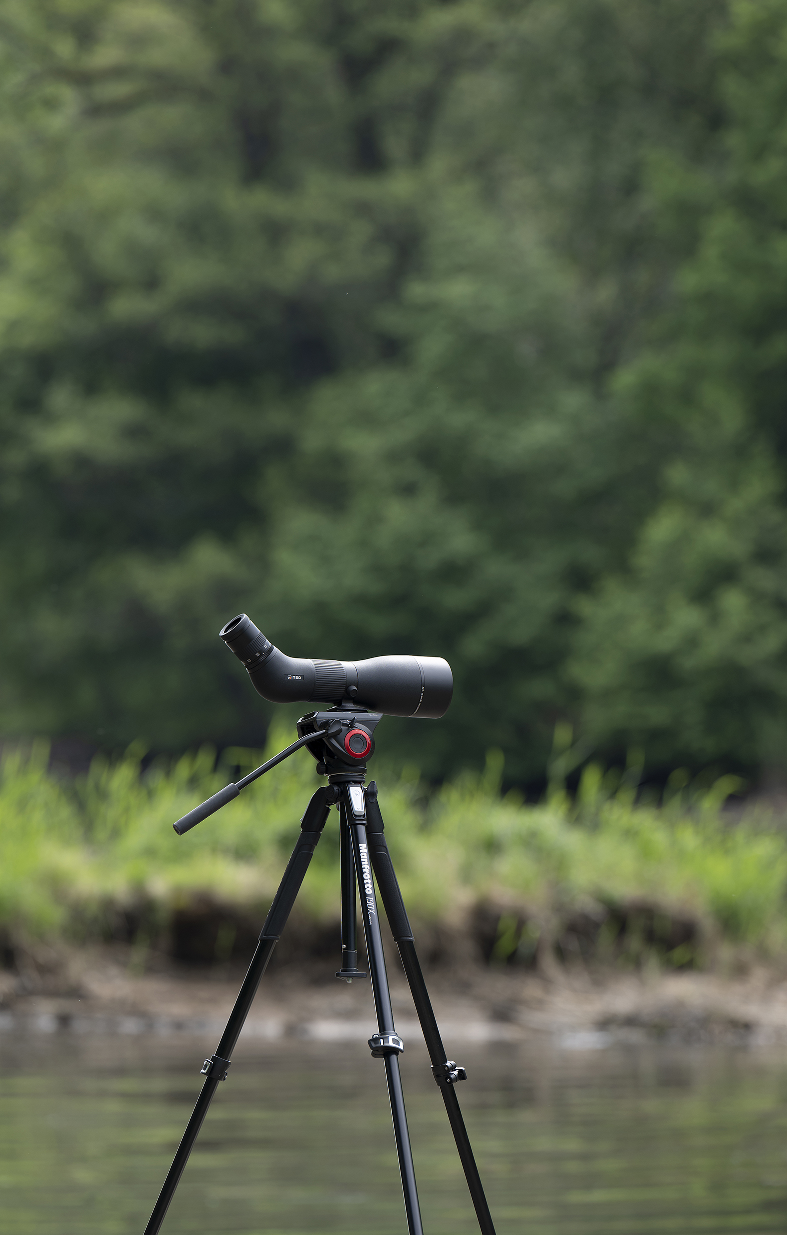 NSO Ekbacken 16-48x65 APO + Manfrotto MVH500/MT055BDWCF Carbon Fiber - 6