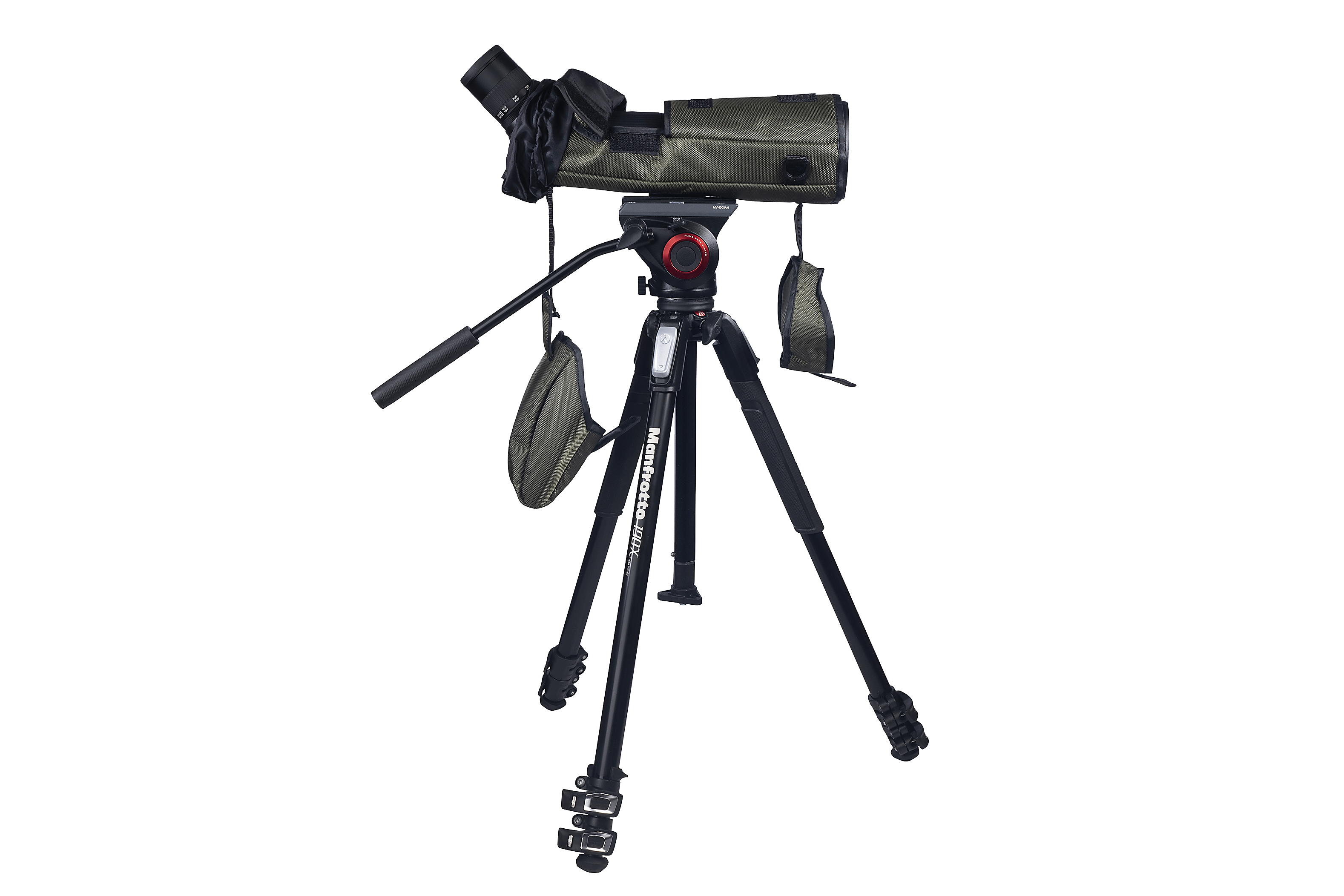 NSO Ekbacken 20-60x85 APO + Manfrotto MVH500/MT190X3 Aluminium - 4
