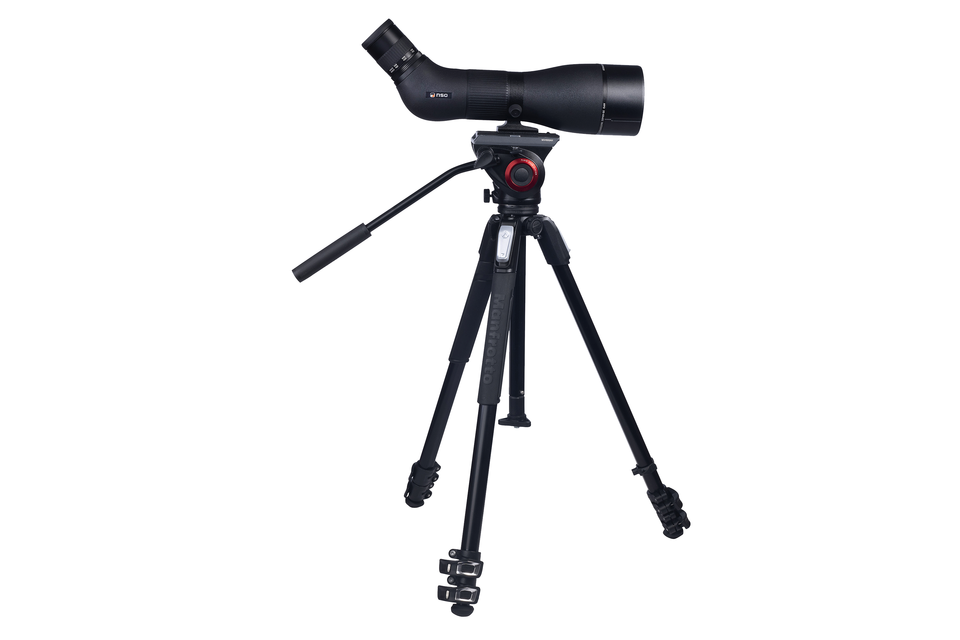 NSO Ekbacken 20-60x85 APO + Manfrotto MVH500/MT190X3 Aluminium - 3