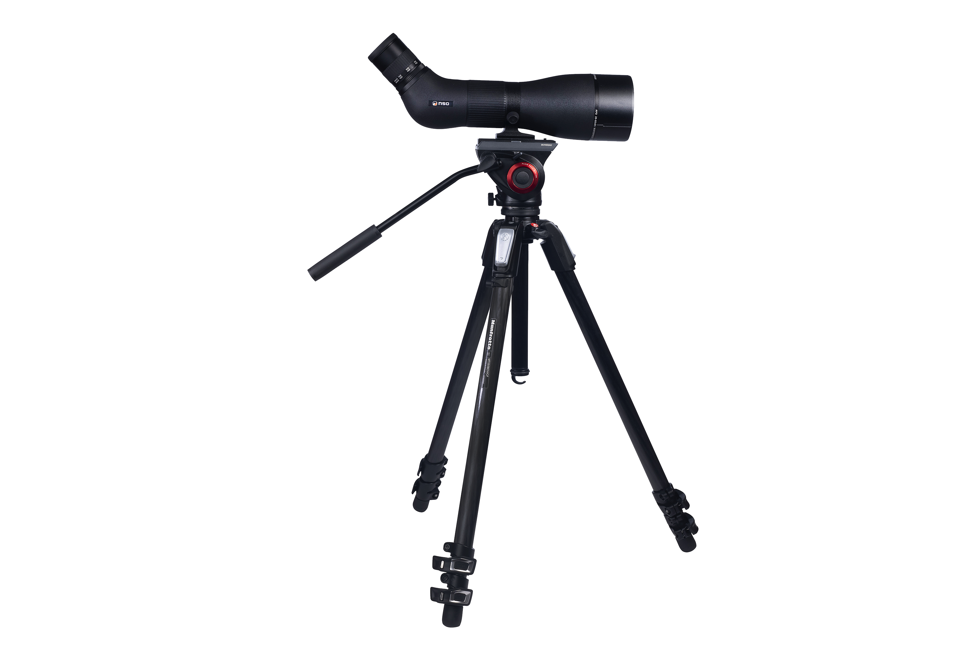 NSO Ekbacken 20-60x85 APO + Manfrotto MVH500/MT055BDWCF Carbon Fiber - 3
