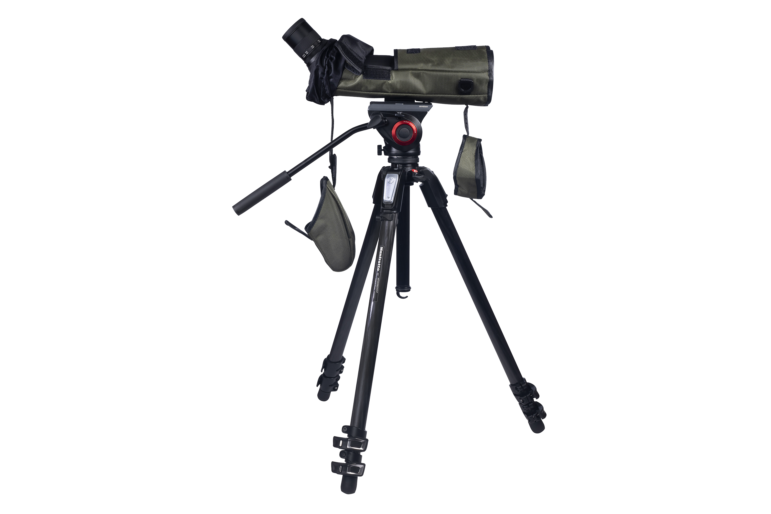 NSO Ekbacken 20-60x85 APO + Manfrotto MVH500/MT055BDWCF Carbon Fiber - 4