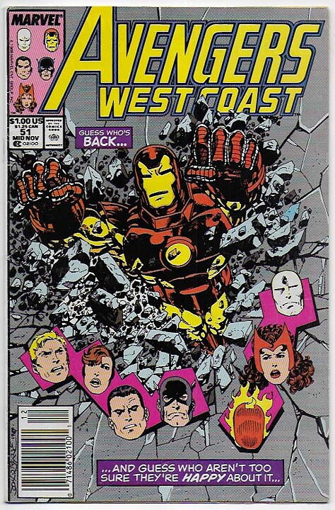 Avengers West Coast # 51 FN/VF