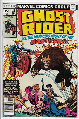 Ghost Rider # 27 VF