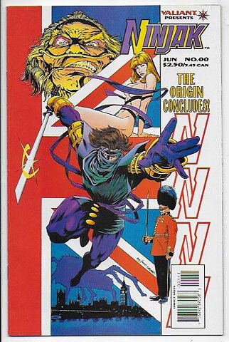 Ninjak # 00 Cover B VF+
