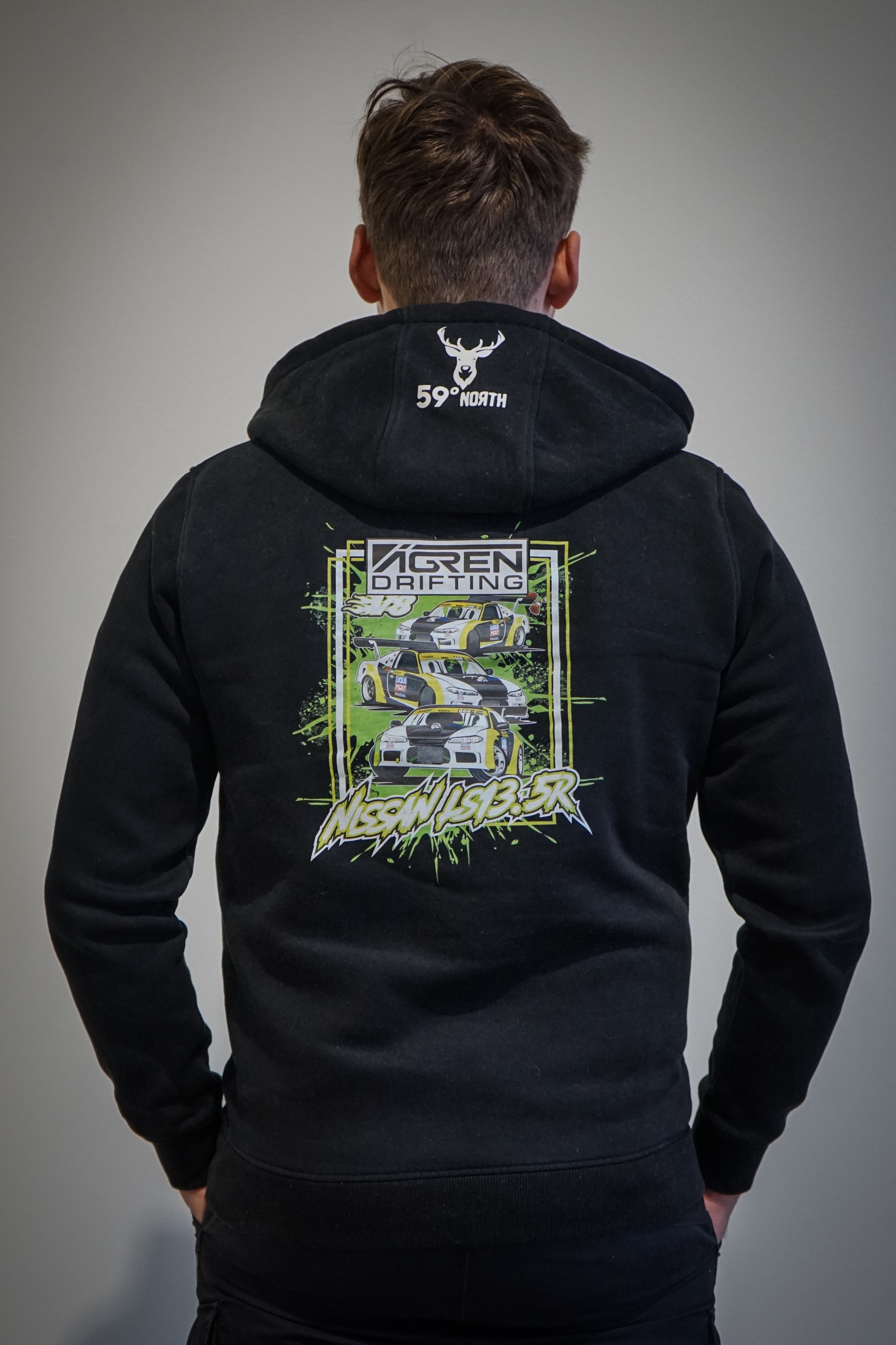 Ågren Drifting Hoodie svart - 2
