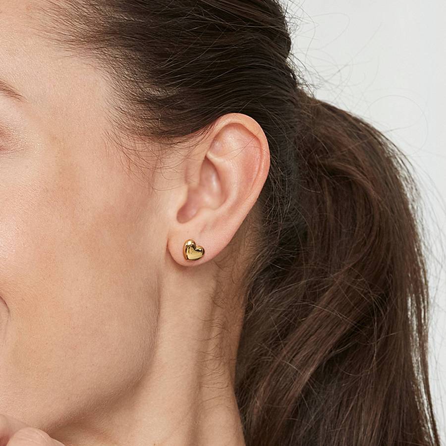 Edblad Barley studs guld - 2