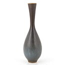Berndt Friberg (1965) Unique Brown Haresfur Vase 16 cm