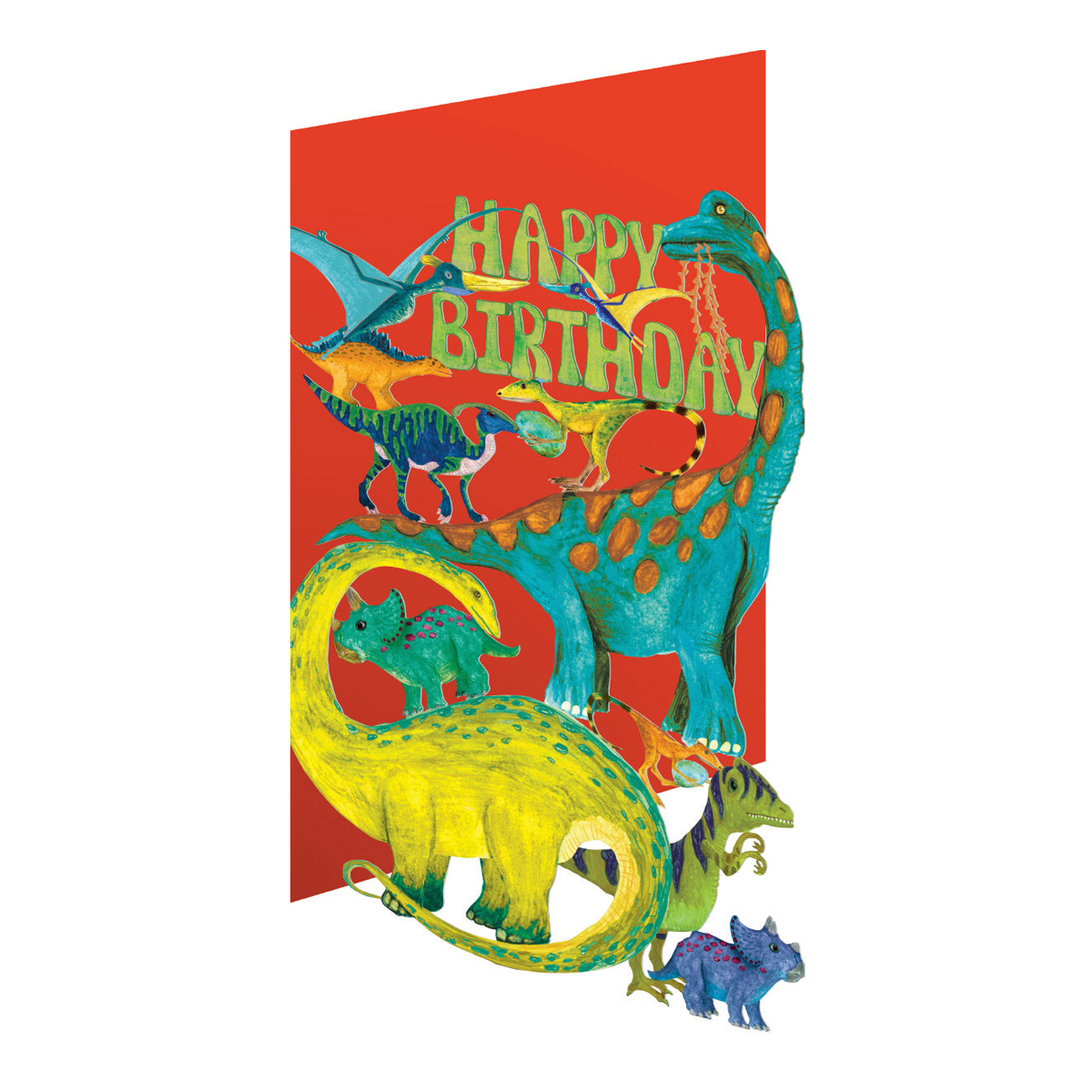Kort Dino-kalas laserskuret