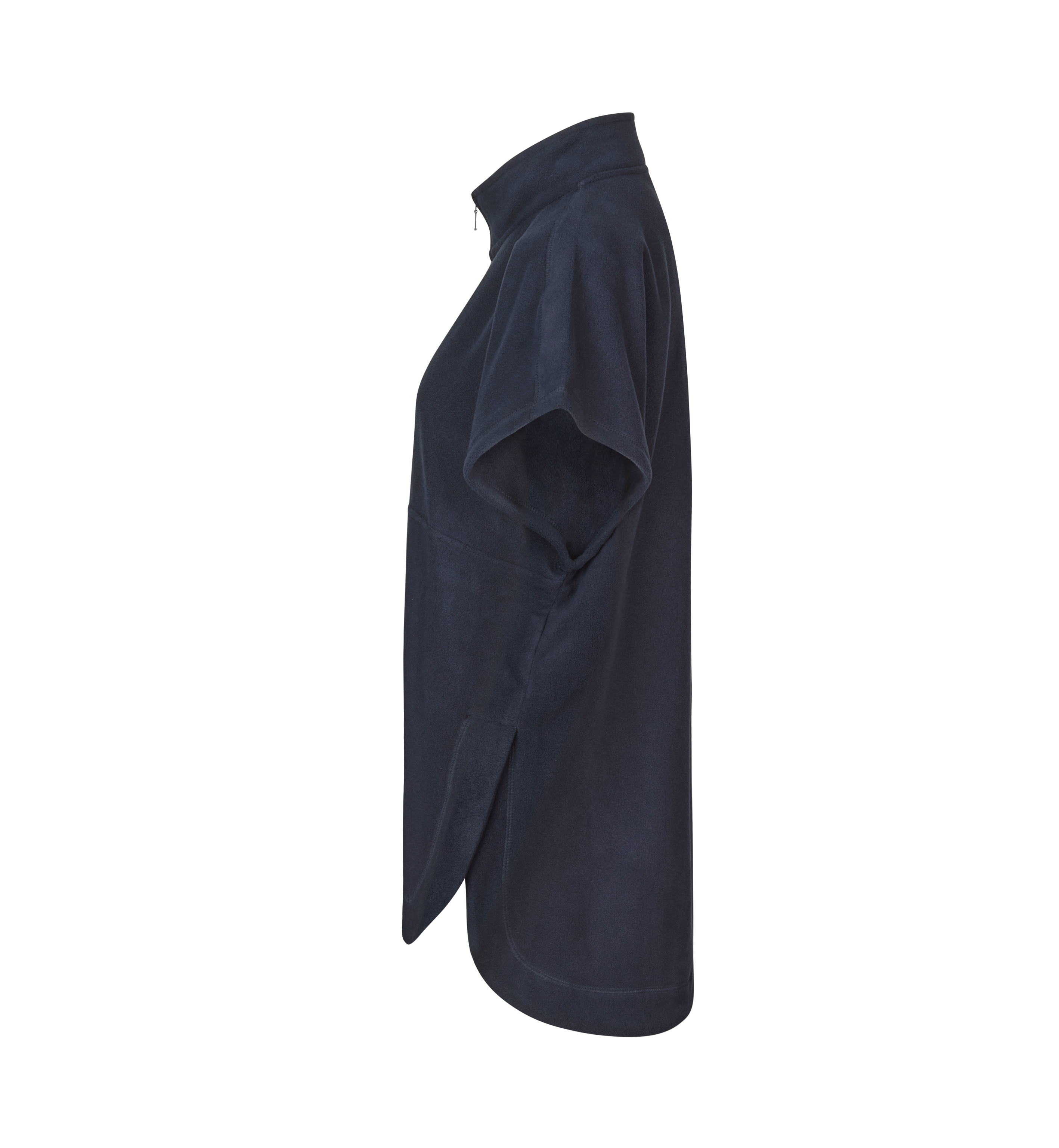 Fleecetunika unisex marin - 2