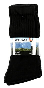 Sportstrumpor 5-pack 40/45