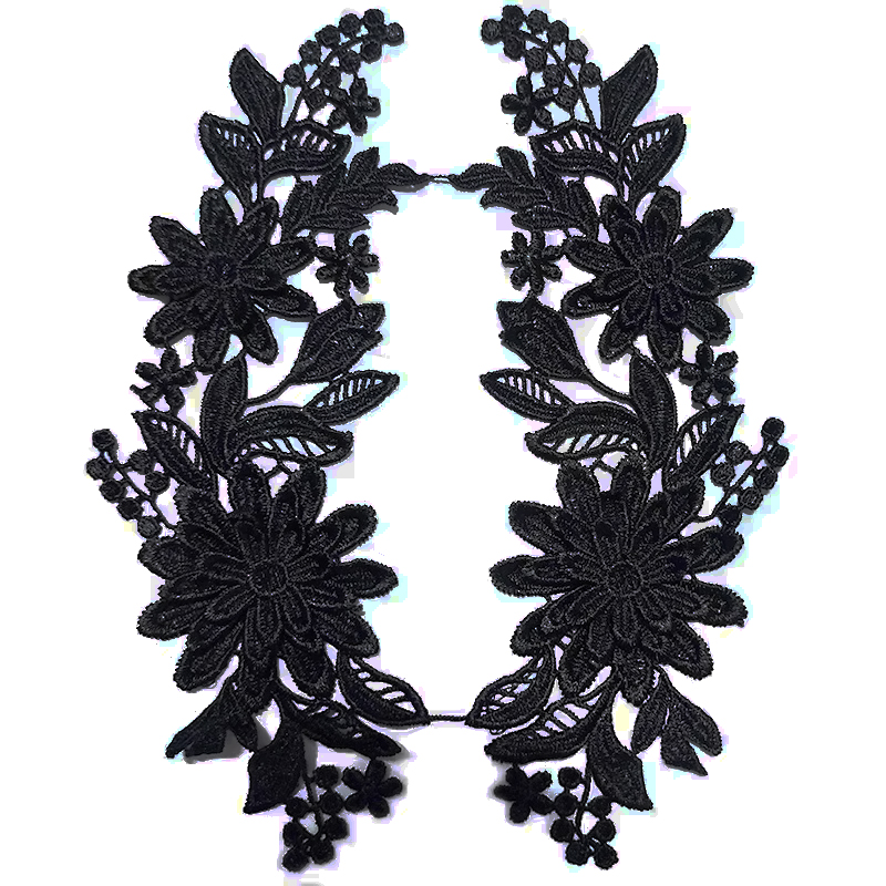 3D-FLOWER - svart - 2