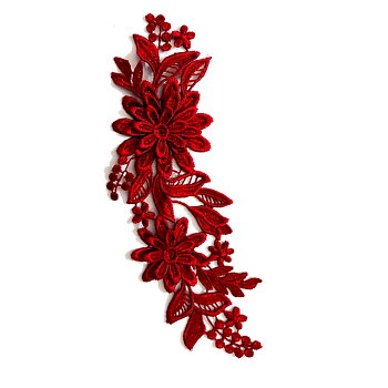 3D-FLOWER - vinröd