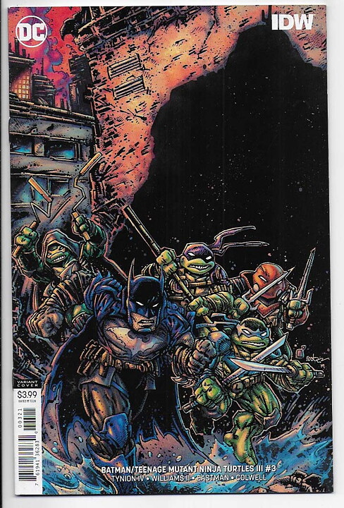 Batman/Teenage Mutant Ninja Turtles III # 3 Variant Cover NM