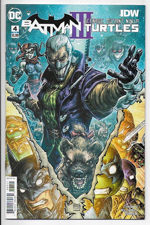 Batman/Teenage Mutant Ninja Turtles III # 4 NM