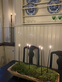 Flower candles