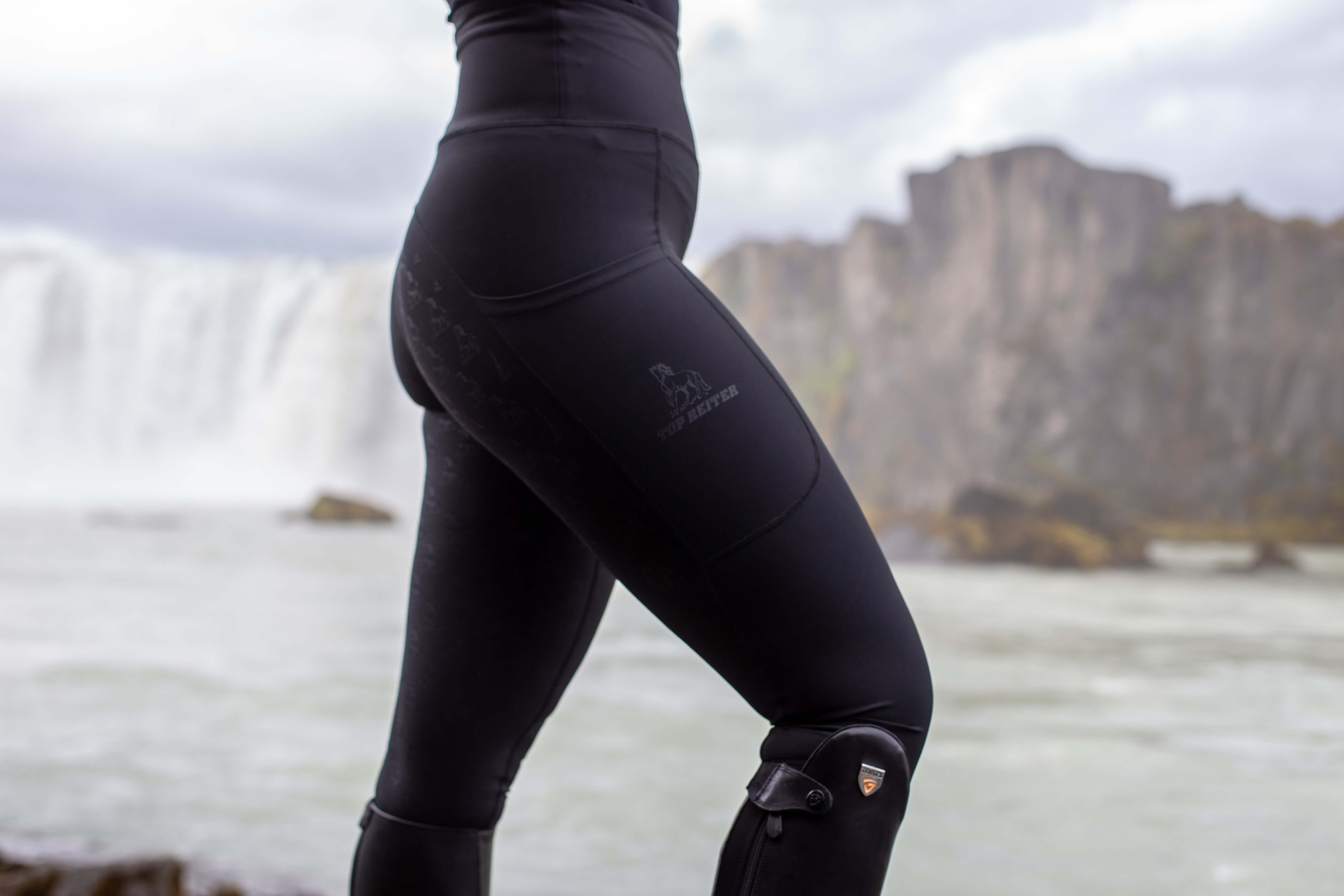 Top Reiter "Kvik" Ridleggings Hög Midja - 2