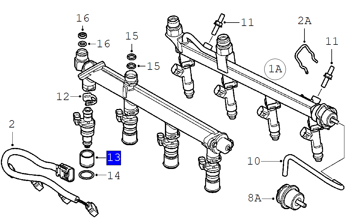  Damping rubber 9-3 03-06 - 2