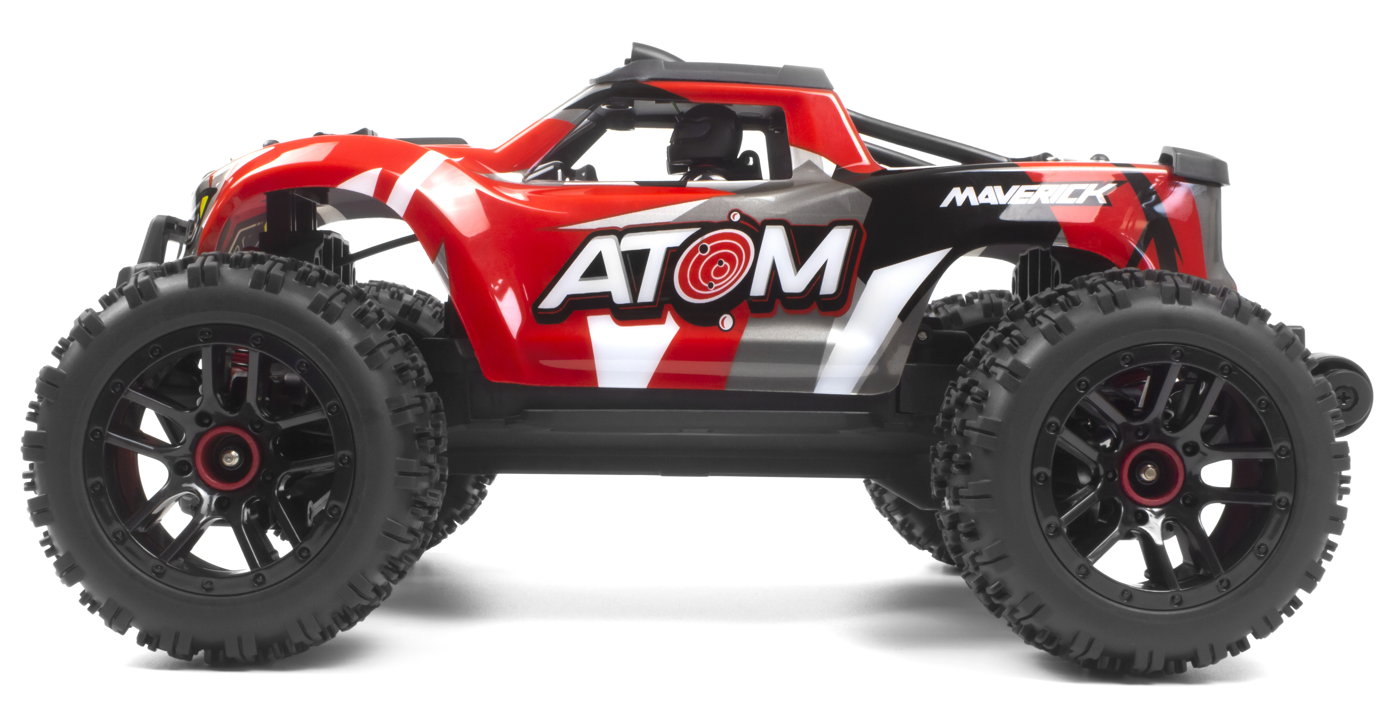 Maverick RC Atom 1/18 4WD Electric Truck - Red - 3