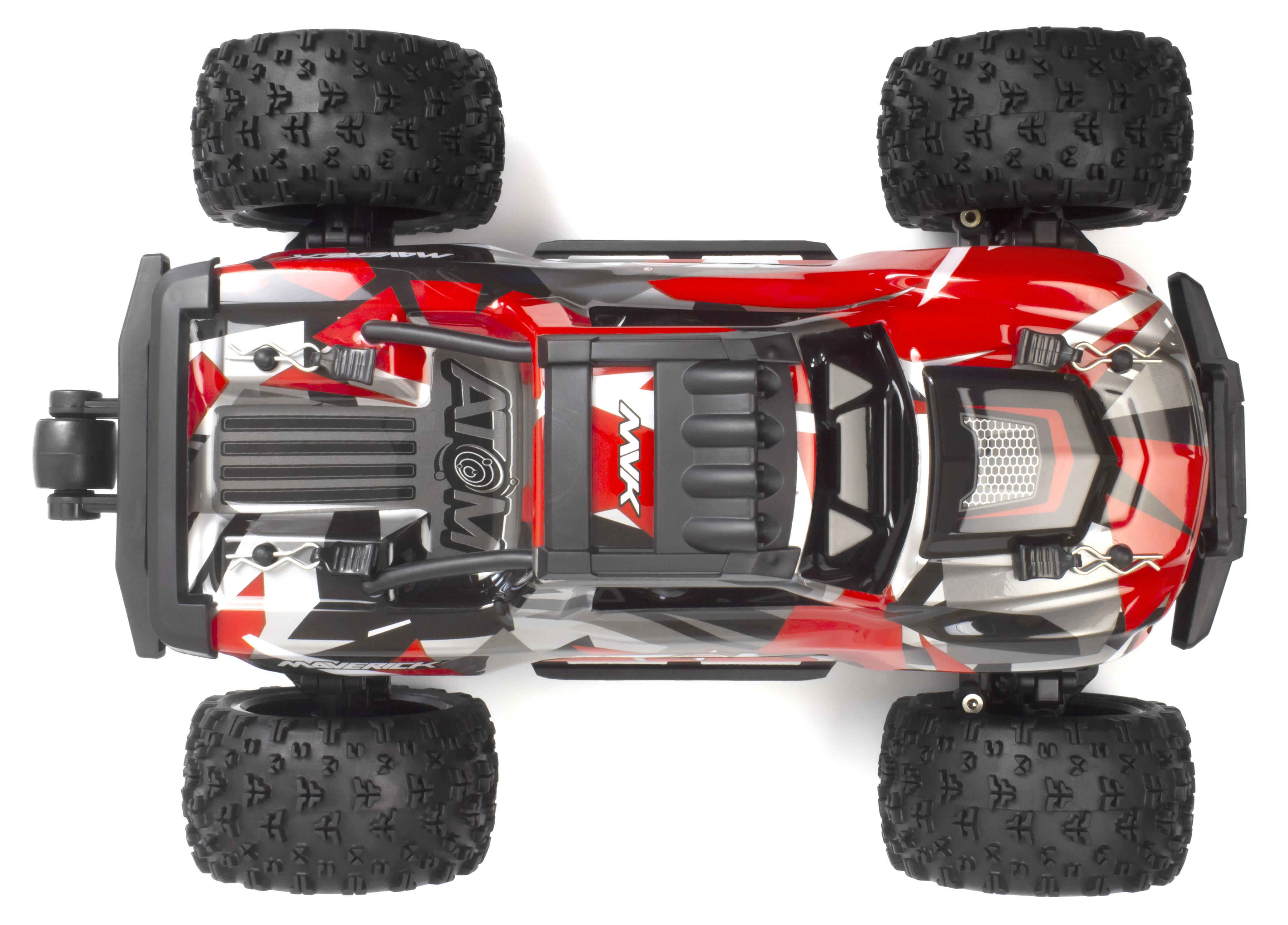 Maverick RC Atom 1/18 4WD Electric Truck - Red - 8