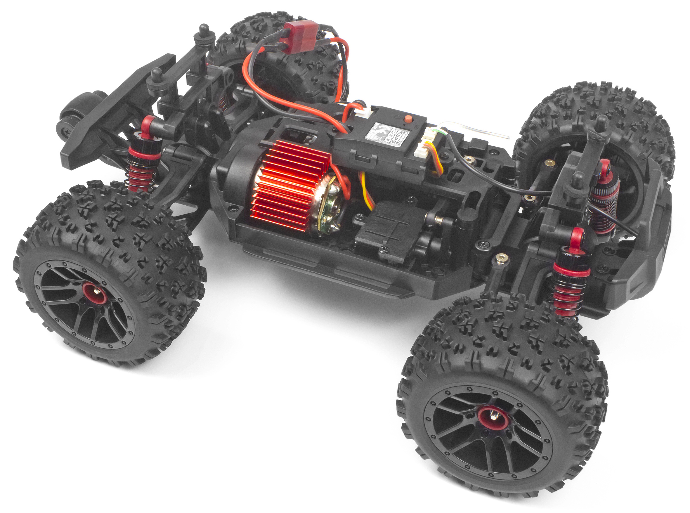 Maverick RC Atom 1/18 4WD Electric Truck - Red - 2