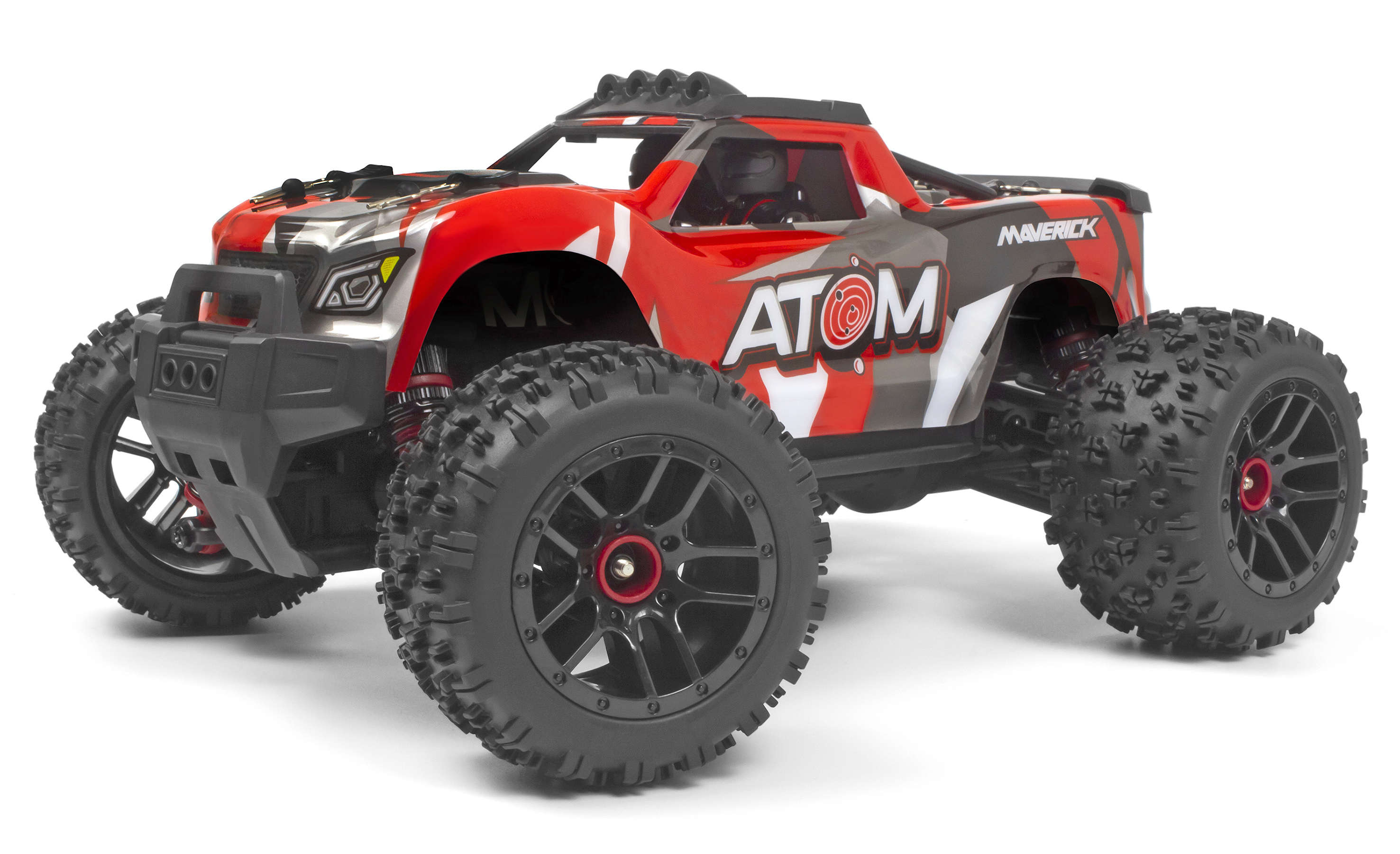 Maverick RC Atom 1/18 4WD Electric Truck - Red