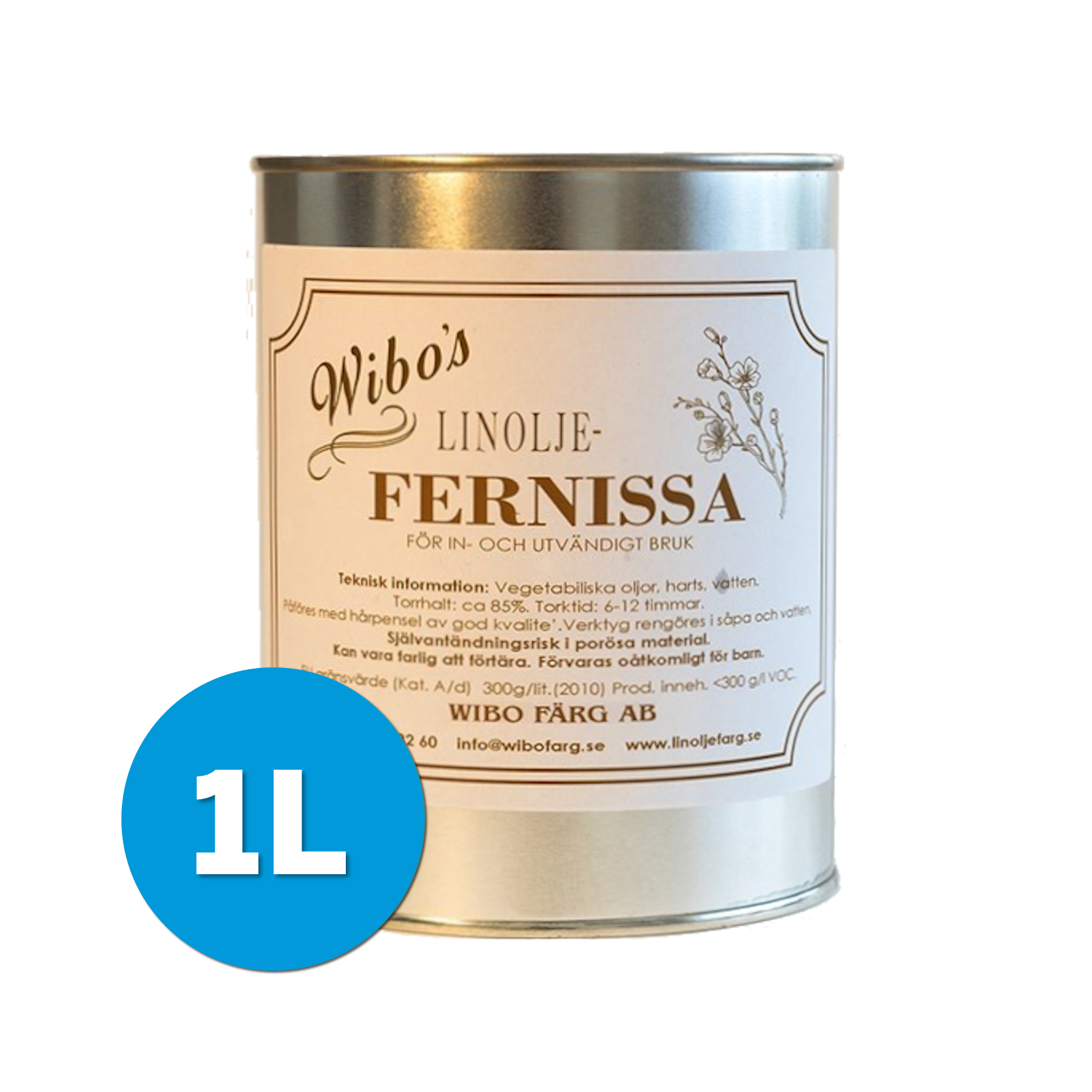 Wibo Linoljefernissa 1L
