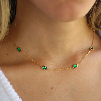 Céleste Necklace Émeline 18K Gold
