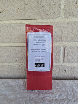 Förpackat Rött Rooibos-te, Farmors blandning, 100gr, Aftek